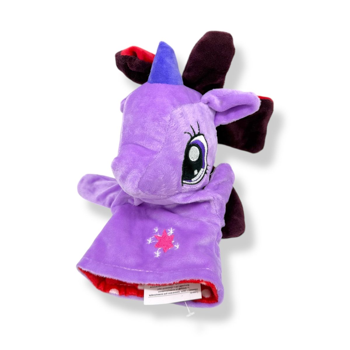 Мʼяка іграшка-рукавичка "Поні" (23см) (БУЗКОВА)  фото 1