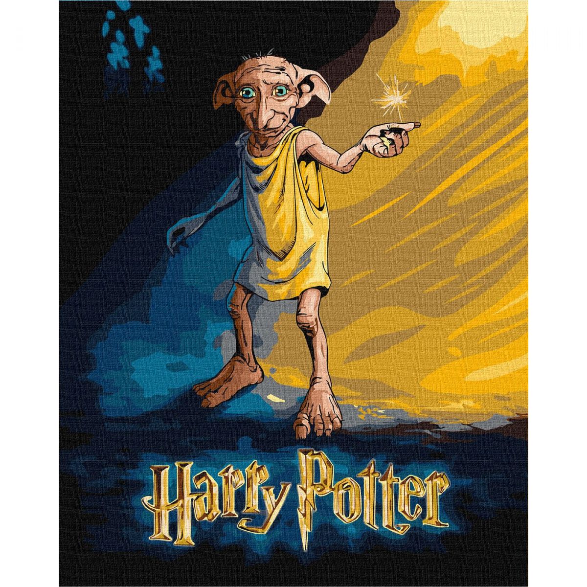 Картина за номерами "Harry Potter: Постер з Добі" 40х50см  фото 1