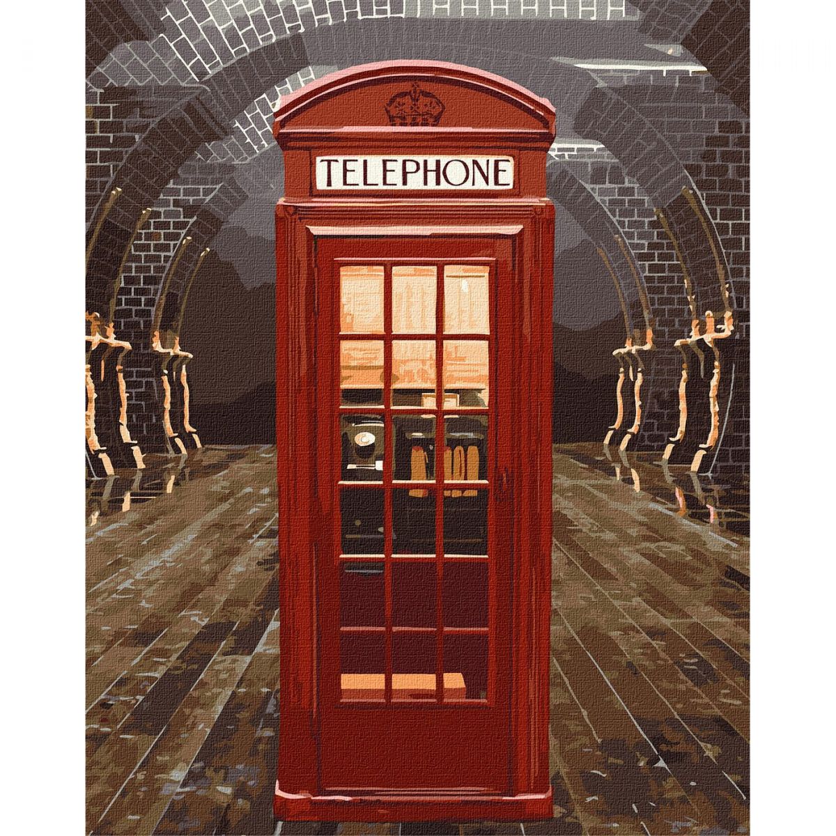 Картина за номерами "Harry Potter: Магічний вхід" 40х50см  фото 1