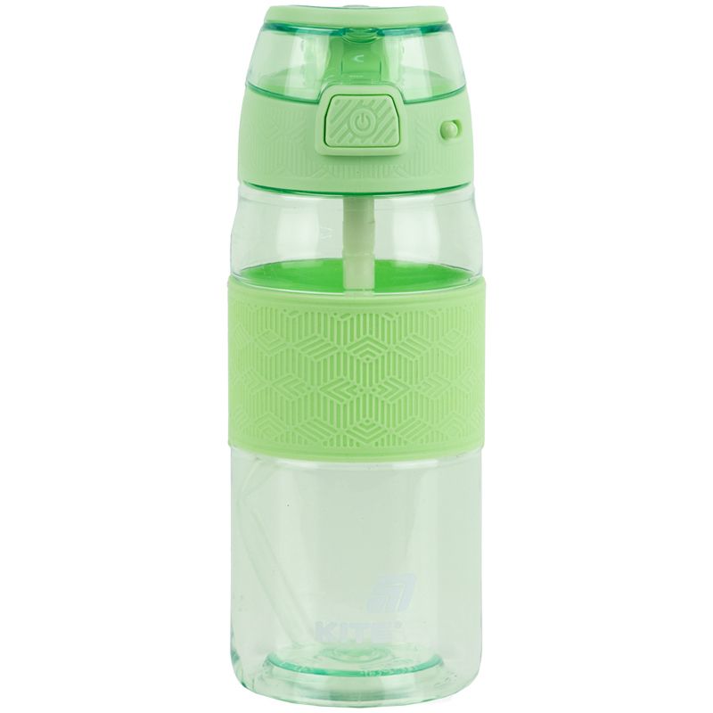 Пляшечка для води 600 мл, зелена  фото 1