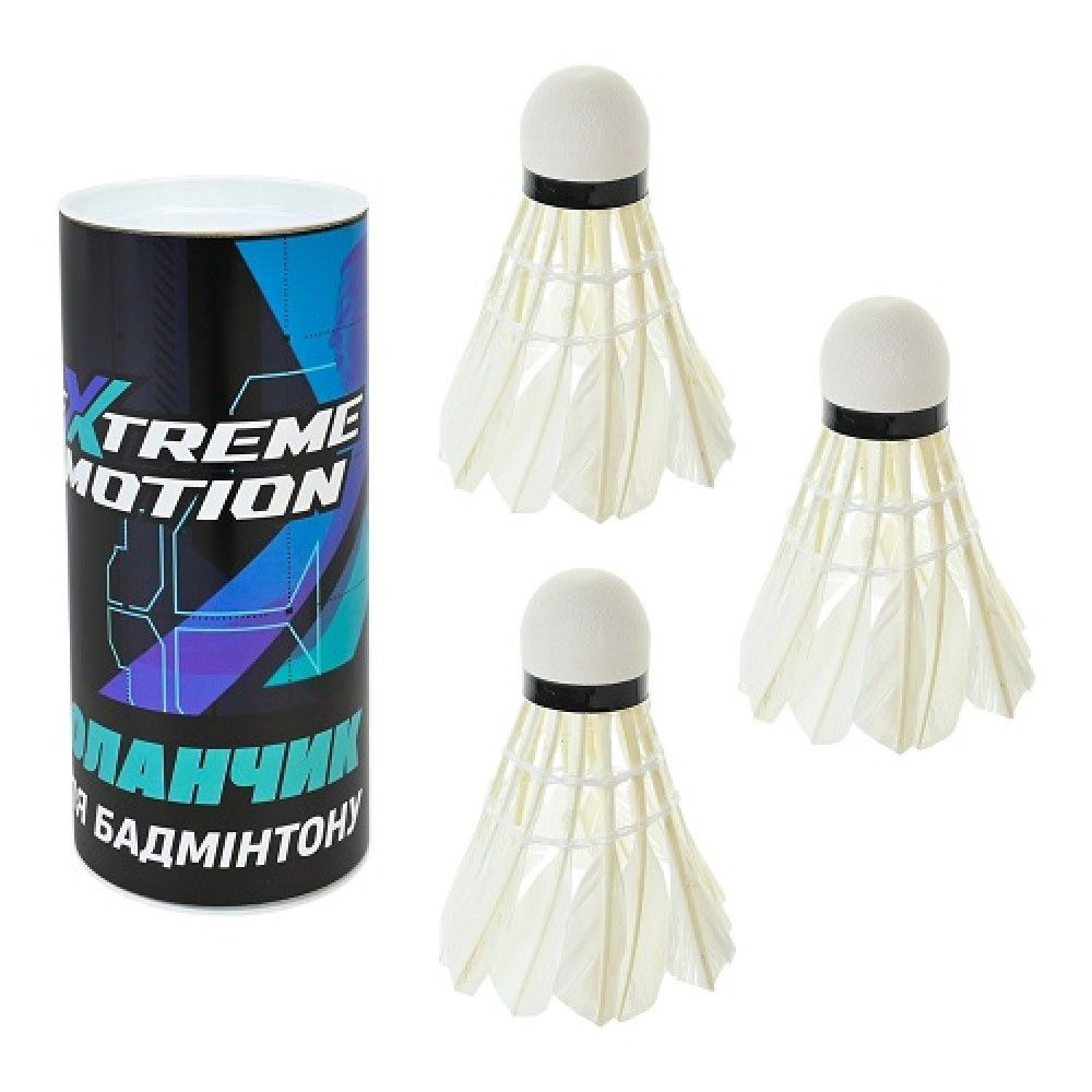 Набiр воланчикiв пірʼяних (3 шт.  у колбі) р-р 23*7 см  фото 1