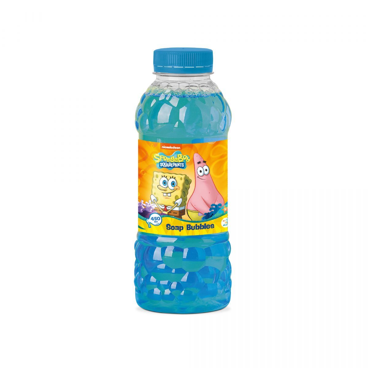 Уценка.  Мыльный раствор "Губка боб / SpongeBob" (450 мл) Не полная бутытка  фото 1