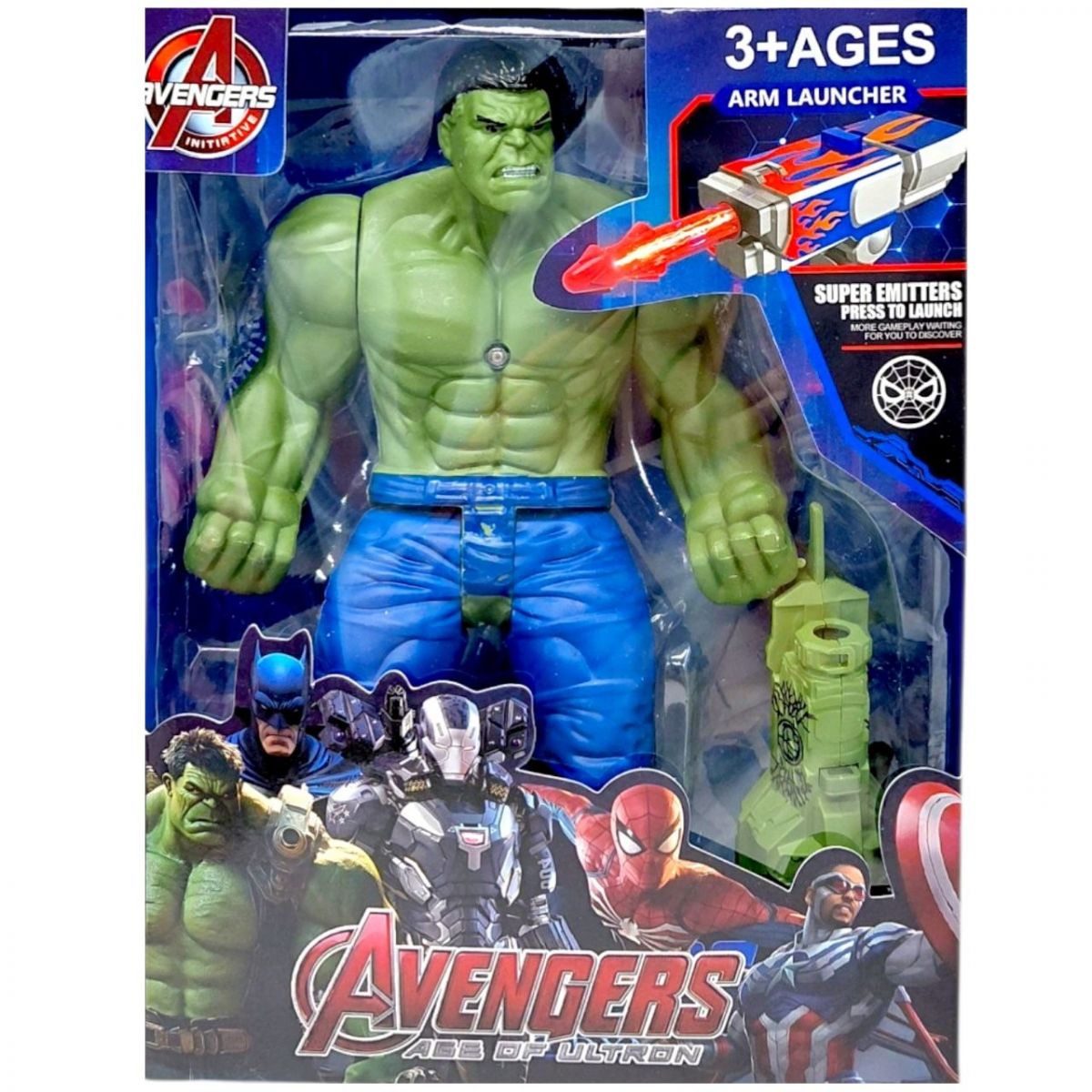 Іграшка герой "MARVEL: ХАЛК"  фото 1