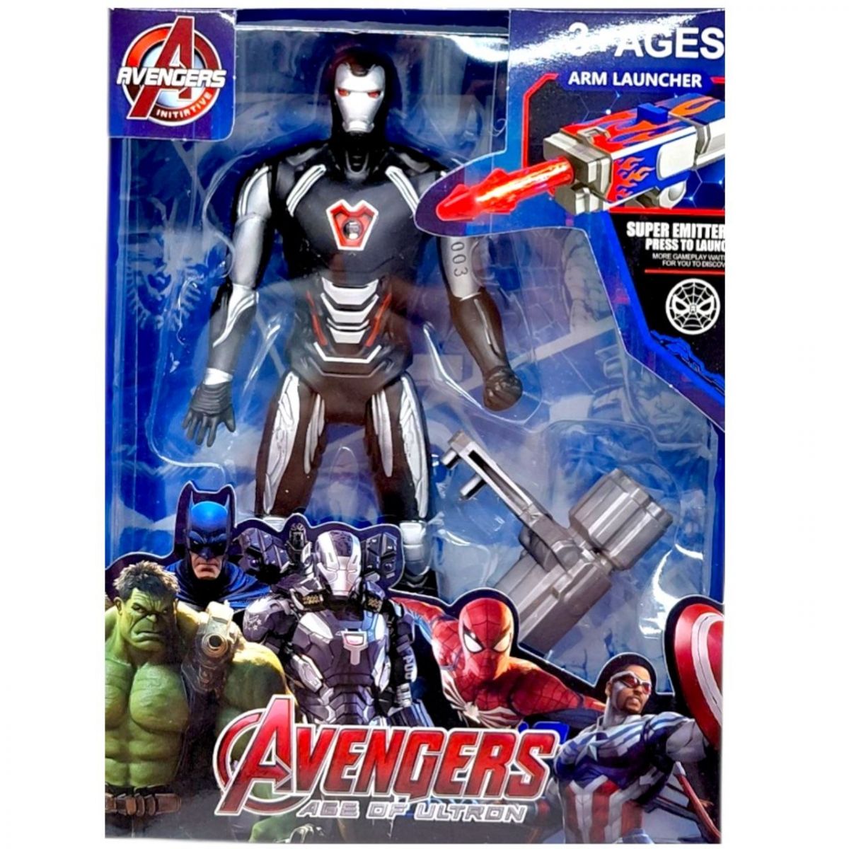 Іграшка герой "MARVEL: ЗАЛІЗНИЙ ПАТРІОТ"  фото 1