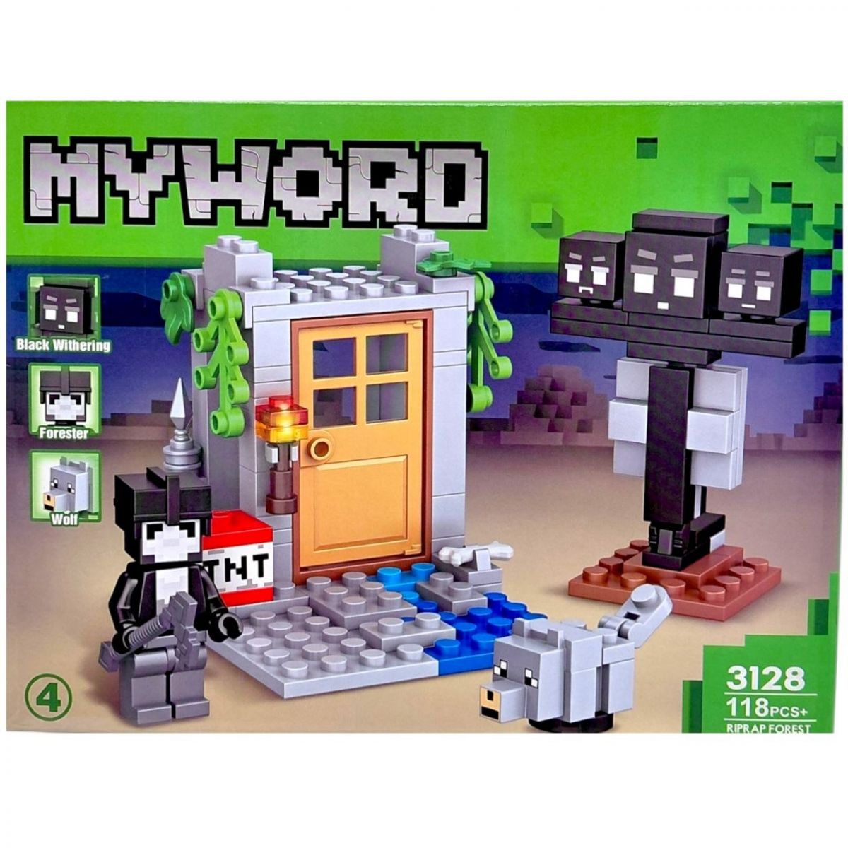 Конструктор "MINECRAFT" (ВИД 1)  фото 1