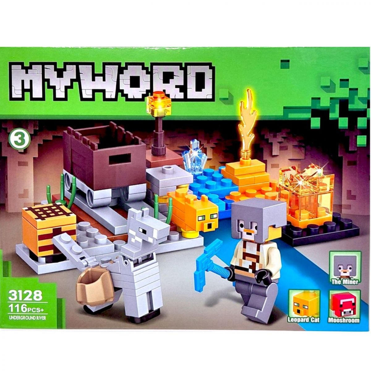 Конструктор "MINECRAFT" (ВИД 2)  фото 1