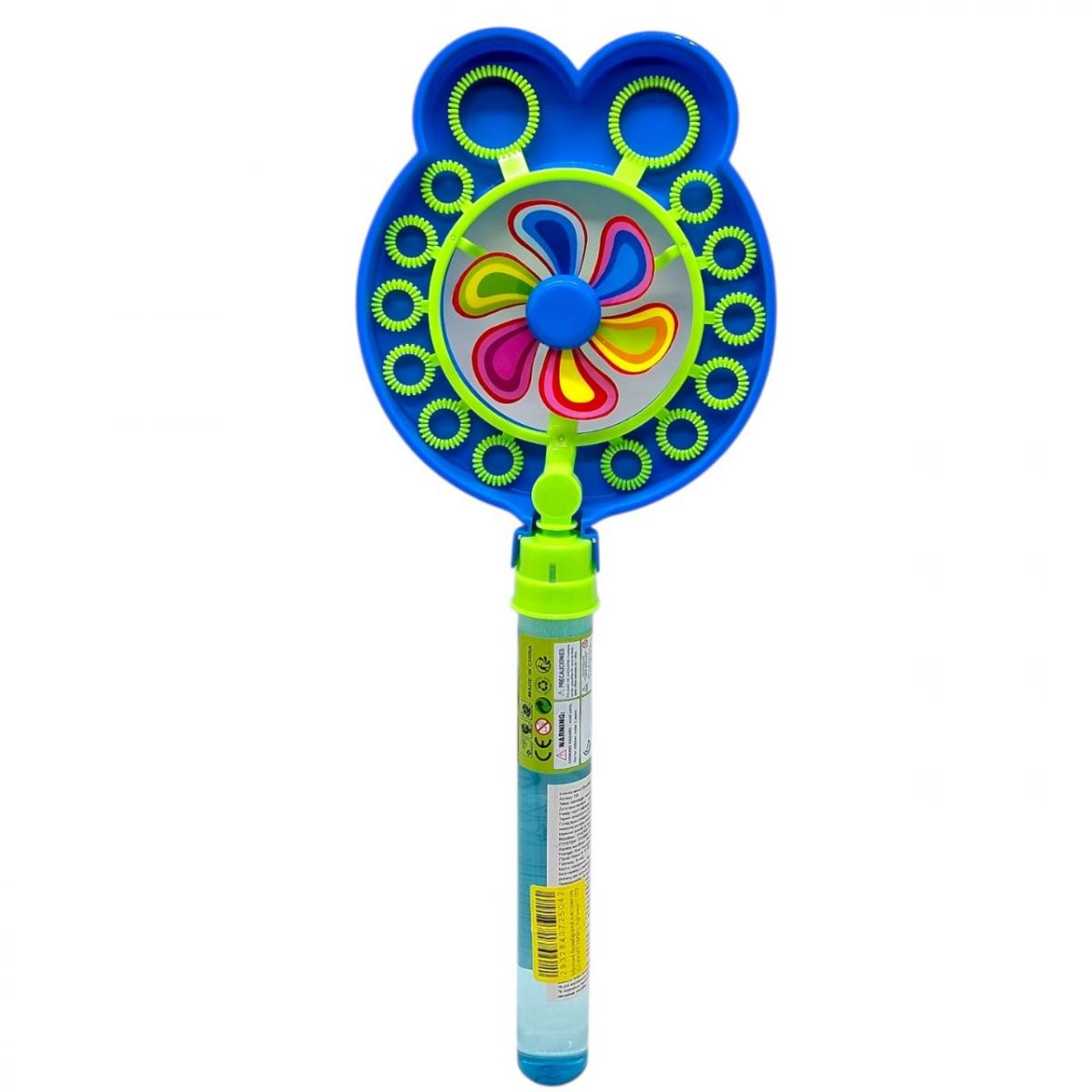 Мильні бульбашки з вітряком (БЛАКИТНИЙ)  фото 1