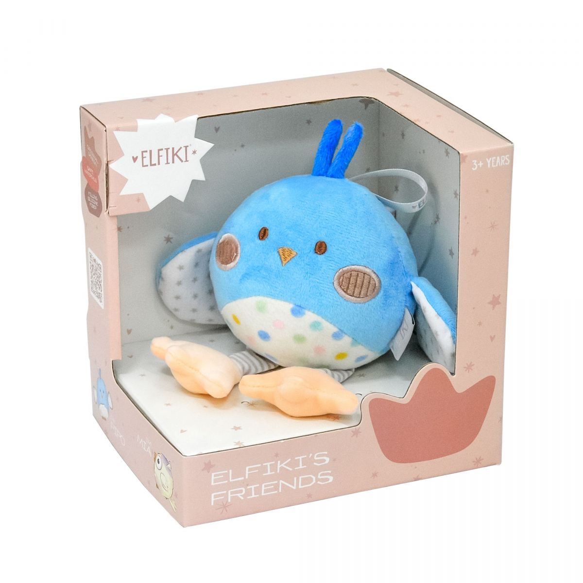 Брендова іграшка пташка "Піпо", ELFIKI  фото 1