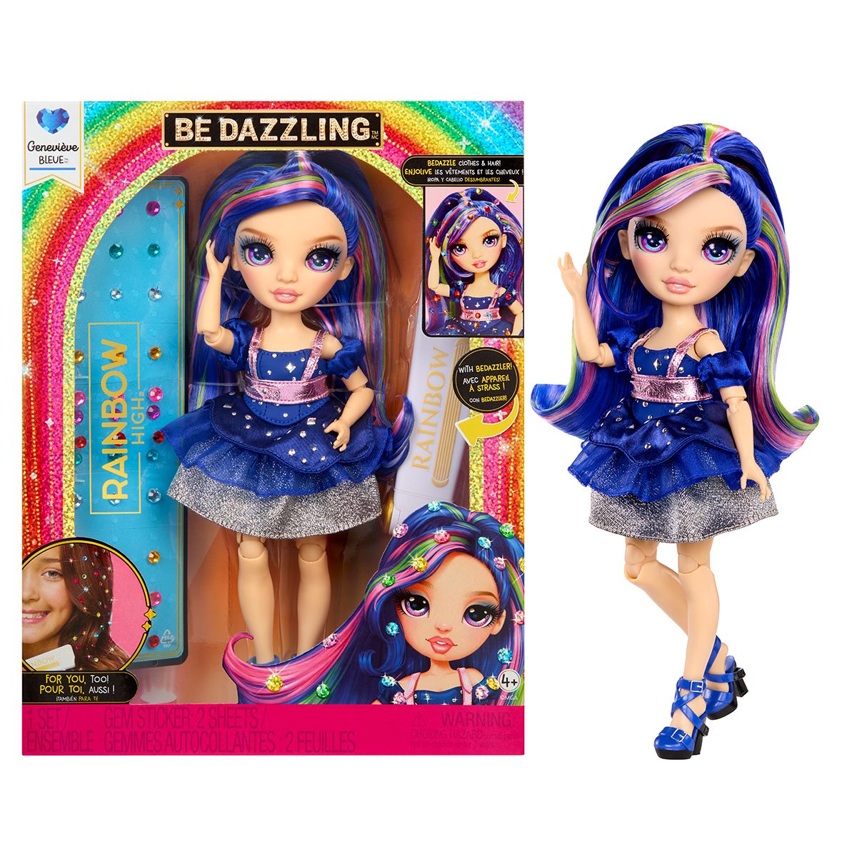 Кукла Rainbow High серии Be Dazzling – Женевьева  фото 1