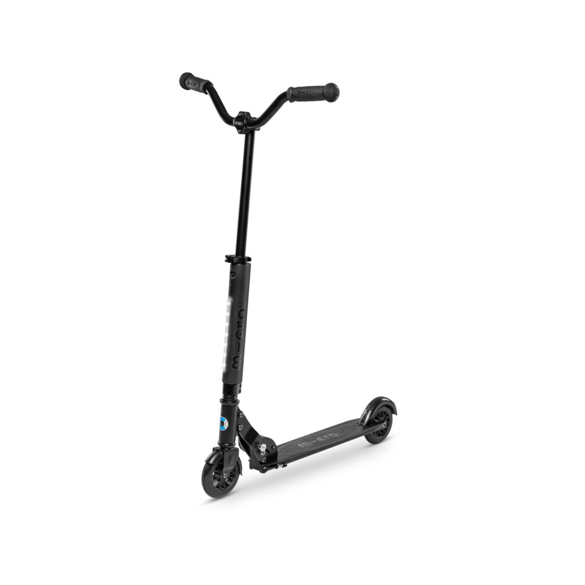 Самокат MICRO серии Sprite Deluxe – Чёрный  фото 1