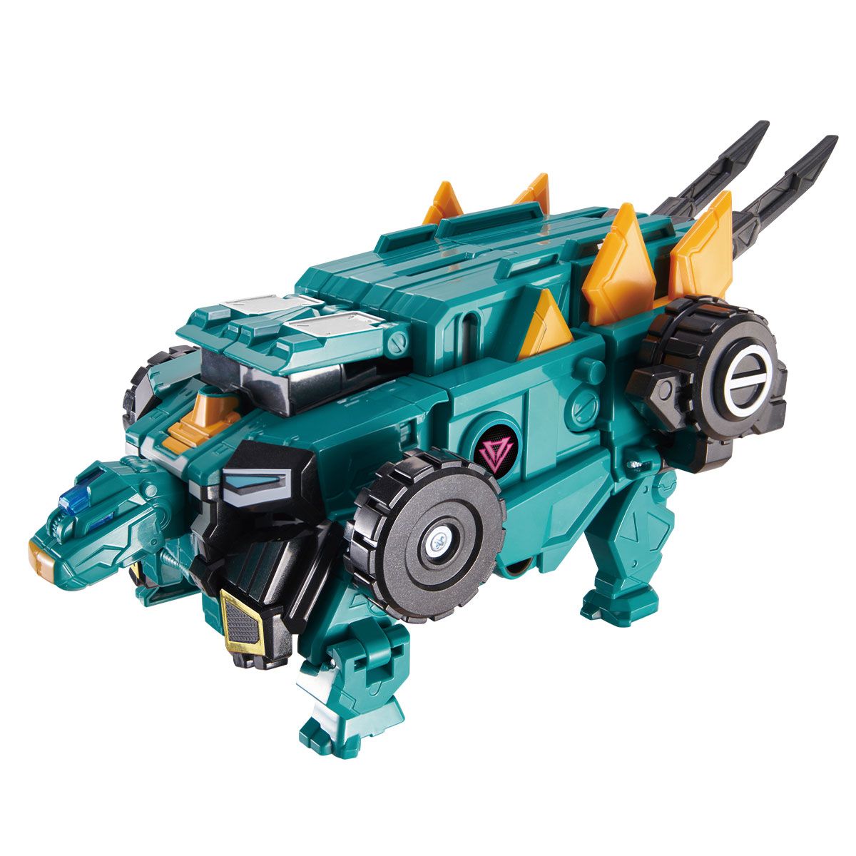 Динозавр-трансформер Dinoster - Мега Дино-Гардиан Стего  фото 1