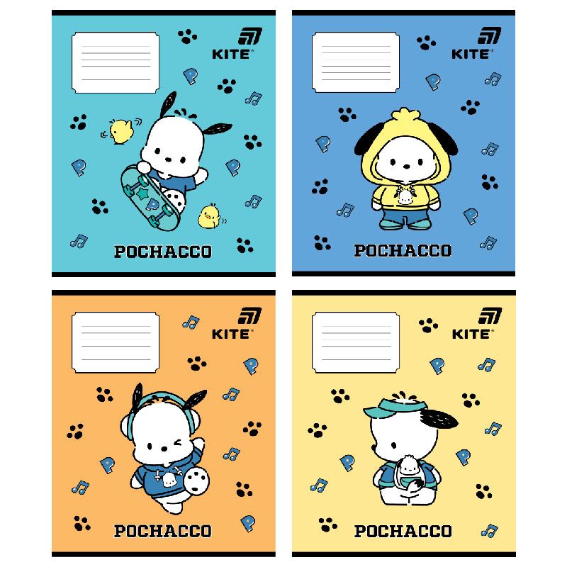 Тетрадь 12 л. , кос. , софт тач + УФ лак, PC  фото 1