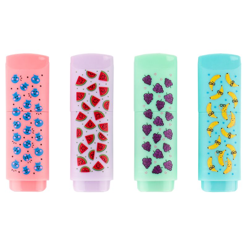 Маркер Highlighter, Kite, набір 4-х, пастель  фото 1