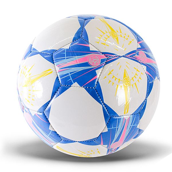 М'яч футбольний №5, PVC (СИНІЙ)  фото 1