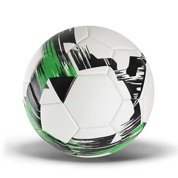 Мʼяч футбольний №5, PVC (САЛАТОВИЙ)  фото 1