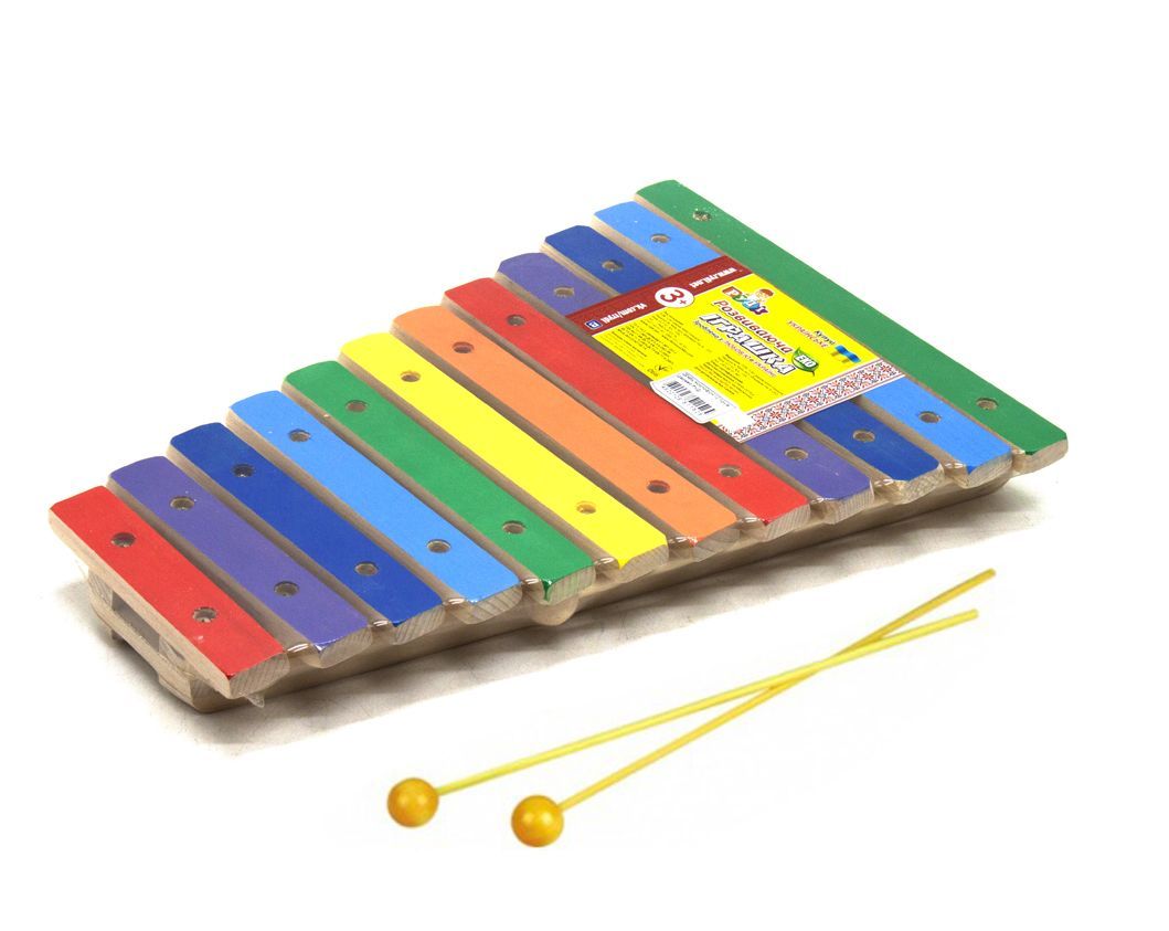 Уцінка.  Ксилофон (12 тонів) Пошкоджена упаковка  фото 1