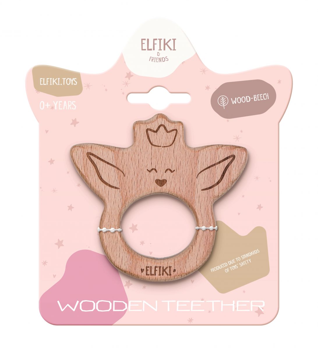 Гризунець дерев'яний "ельфік - Айлі"  фото 1