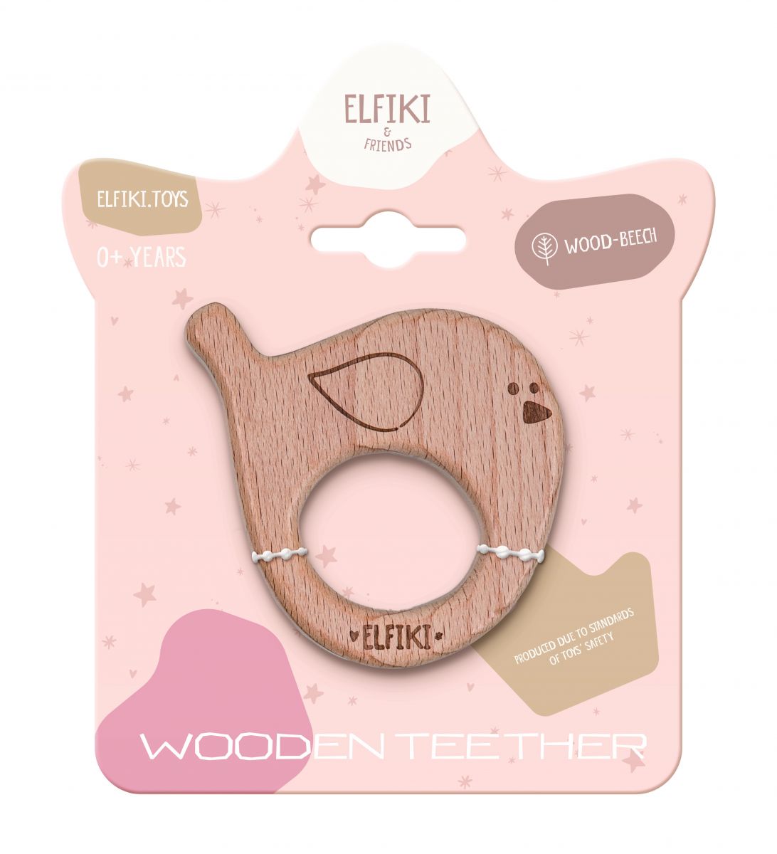 Гризунець дерев'яний, пташка "Піпо"  фото 1