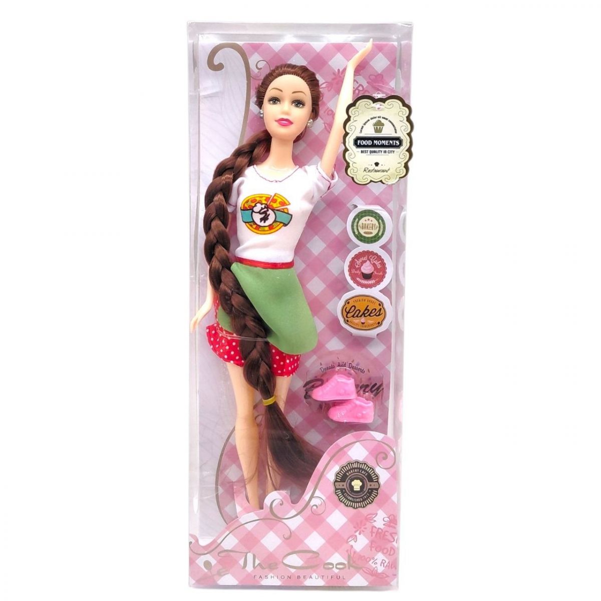Лялька серії "Food Moments" (ШАТЕНКА ВИД 1)  фото 1