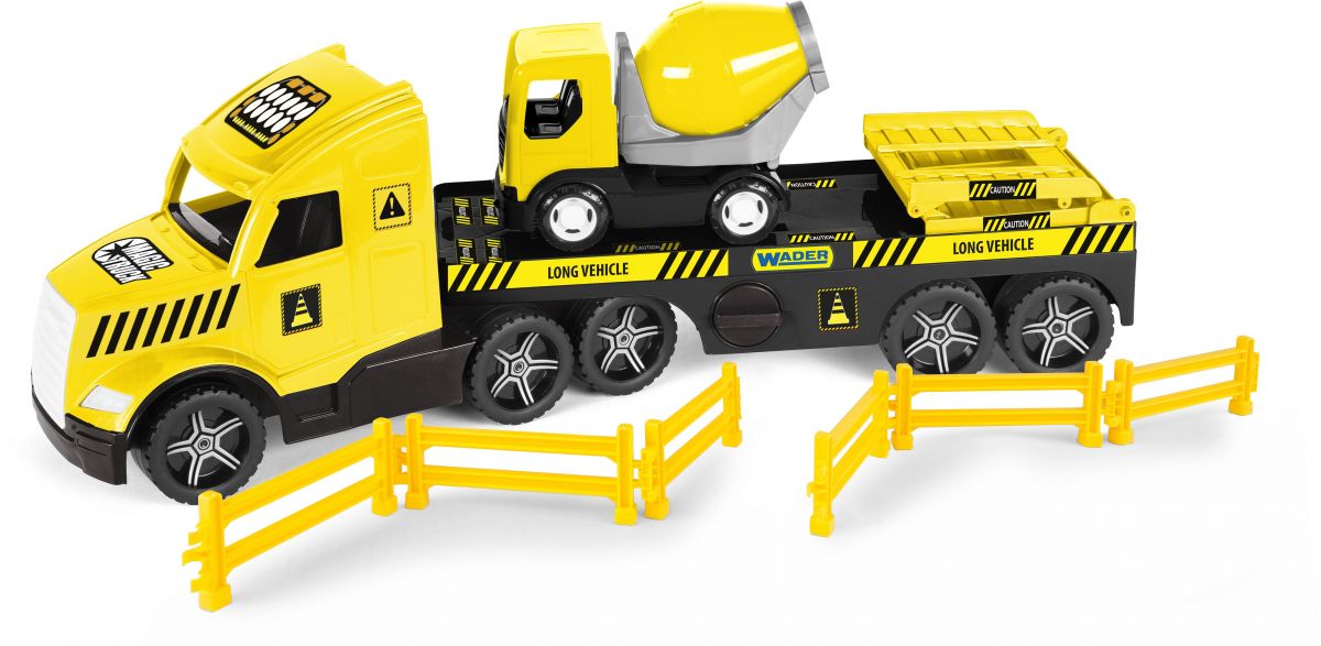 Вантажівка з бетонозмішувачем (Magic Truck Technic)  фото 1
