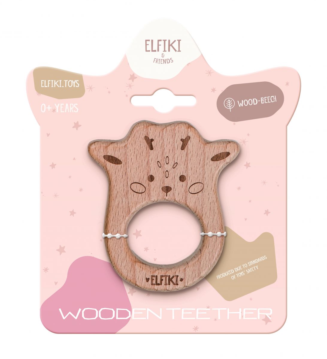 Гризунець дерев'яний, косуля "Рубі"  фото 1