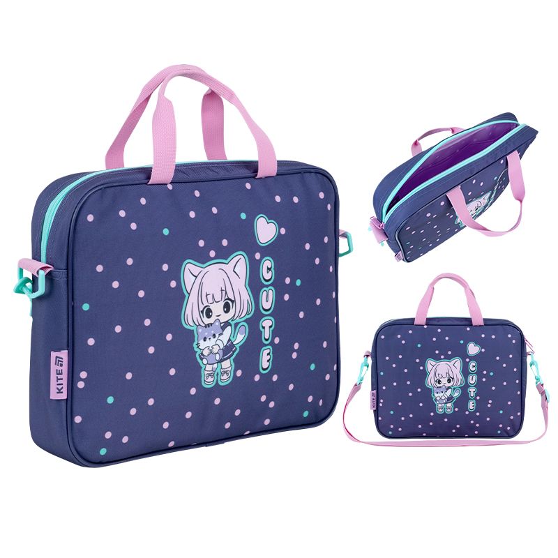 Шкільна текстильна сумка Kite A4, 1 від. , 589 Be Friends  фото 1