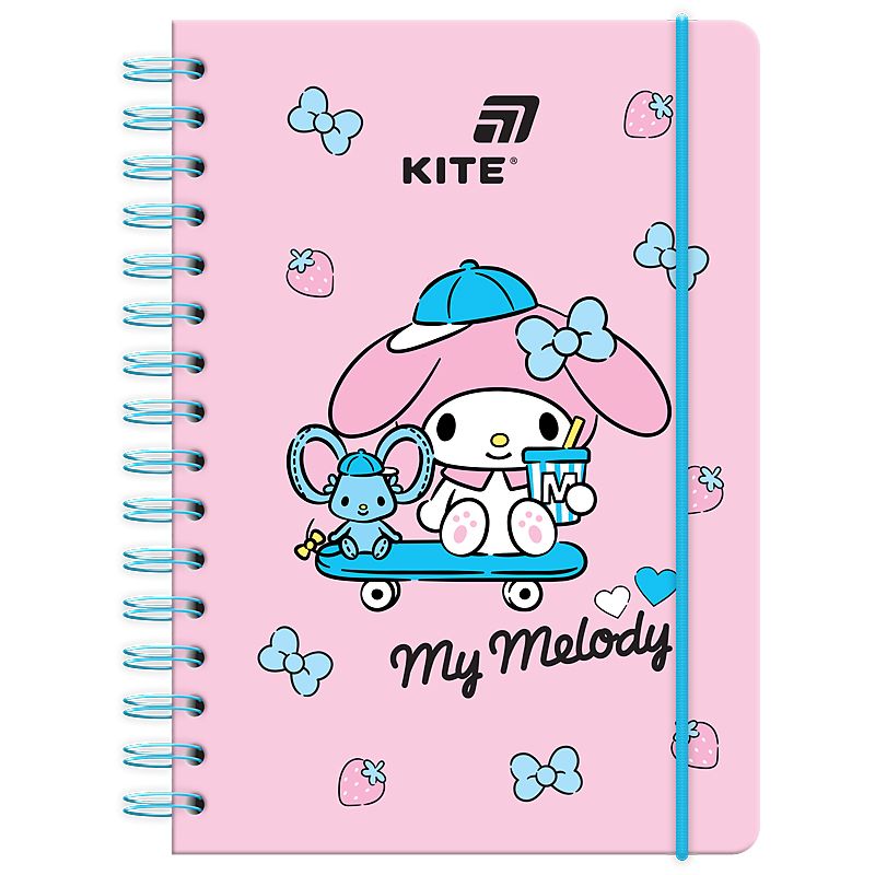 Блокнот на спіралі А5, 80 арк. , кл. , HK-3  фото 1