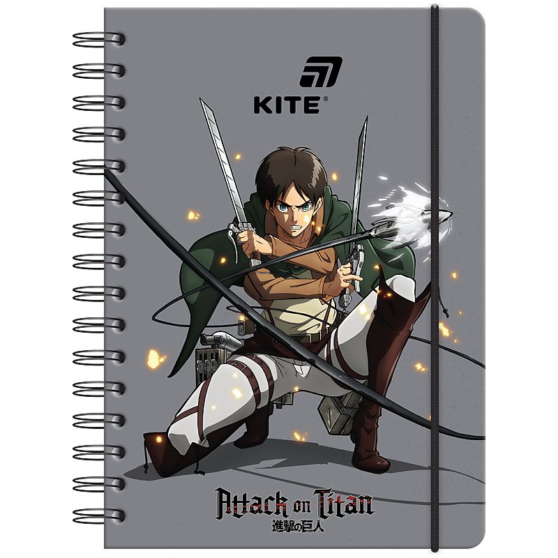 Блокнот на спіралі А5, 80 арк. , кл. , AT  фото 1