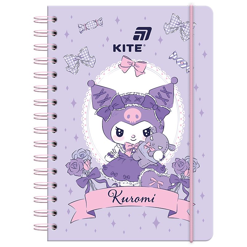 Блокнот на спіралі А5, 80 арк. , кл. , HK-2  фото 1