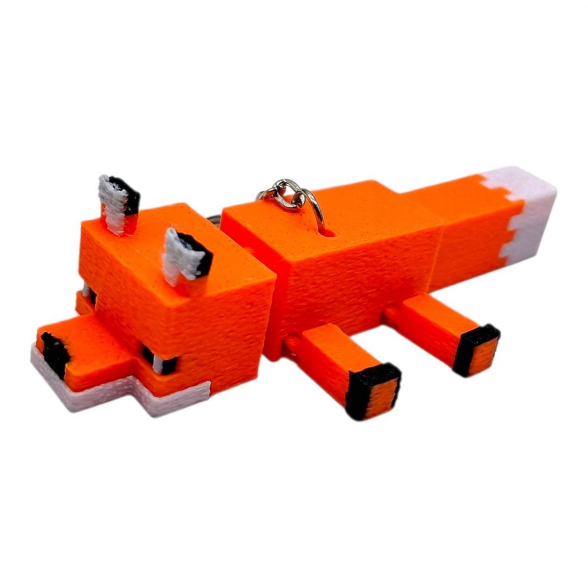 Брелок 3D печать "Minecraft: Fox"  фото 1