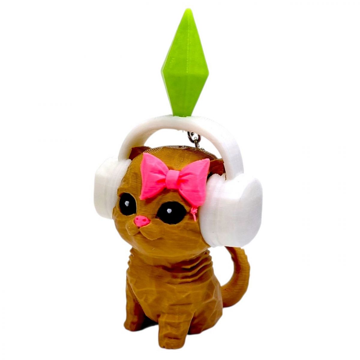 Брелок 3D друк "MEM KIT Dj"  фото 1