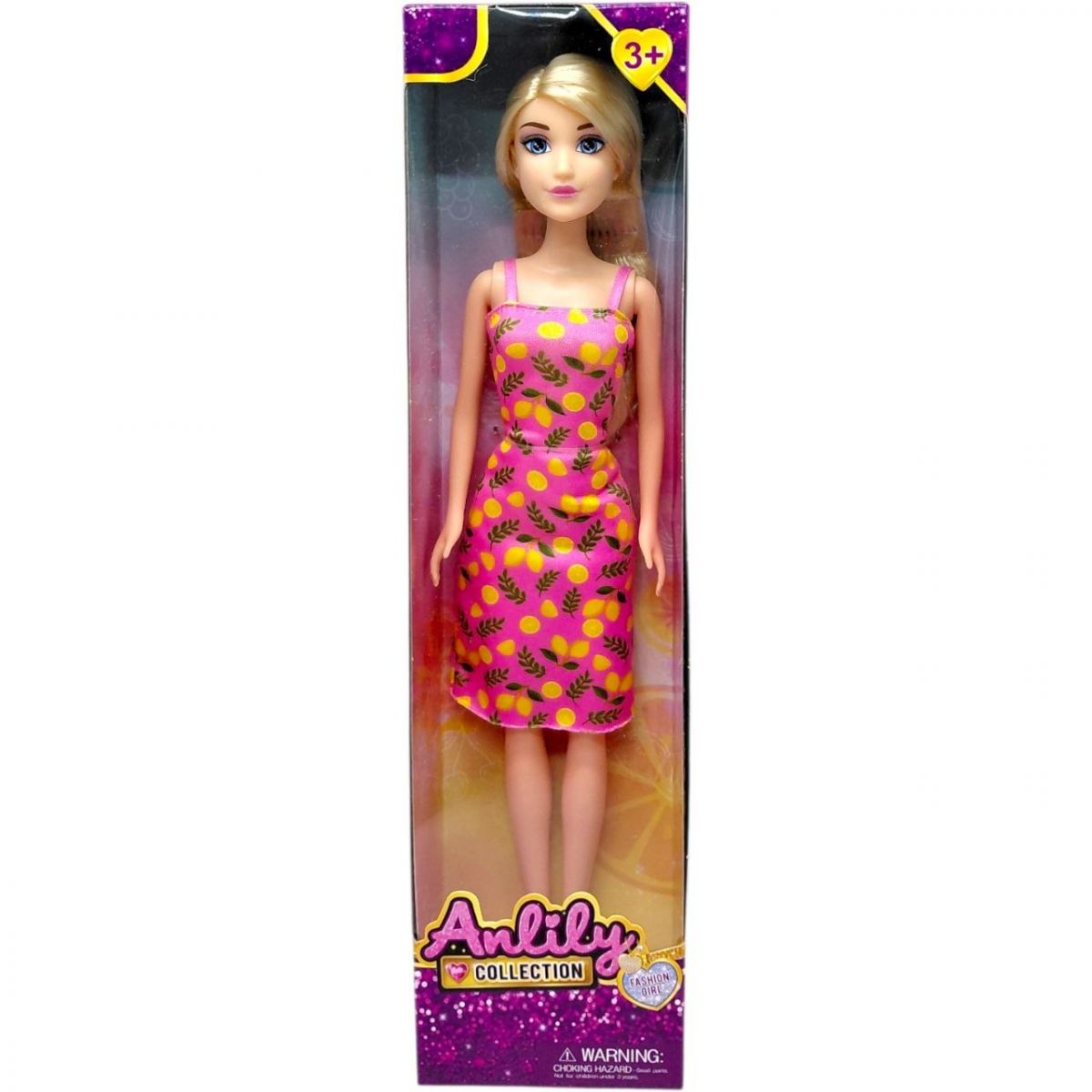 Кукла "Anlily" в стильном образе, 29см (РОЖЕВА)  фото 1