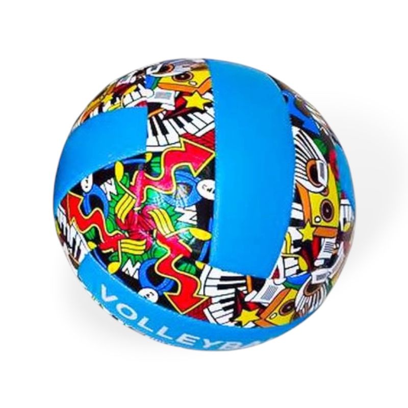 Мʼяч волейбольний "Music" PU (БЛАКИТНИЙ)  фото 1