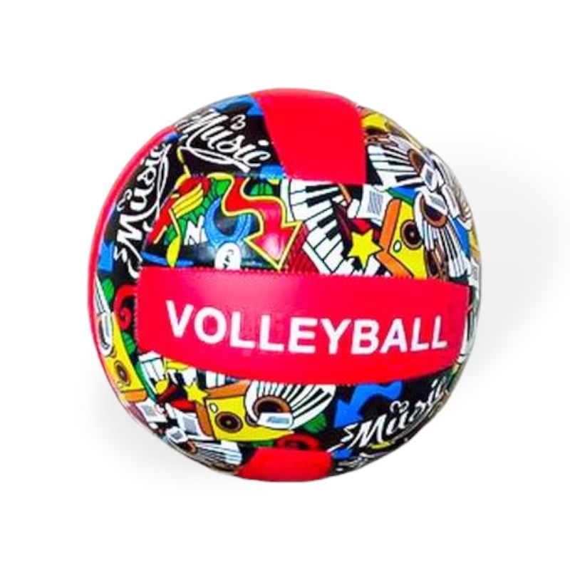 Мʼяч волейбольний "Music" PU (ЧЕРВОНИЙ)  фото 1