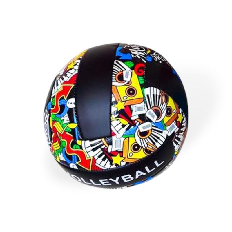 Мяч волейбольный "Music" PU (ЧЕРНЫЙ)  фото 1