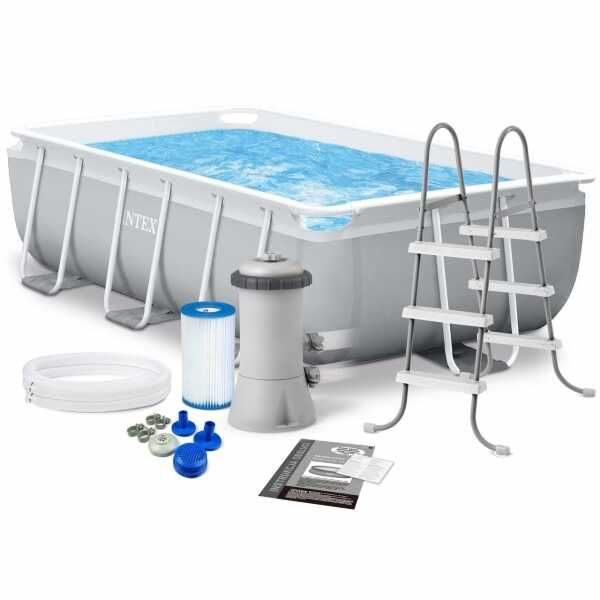 Intex Басейн каркасний (300х175х80см, 3539л, фільтр-насос, сходи)  фото 1