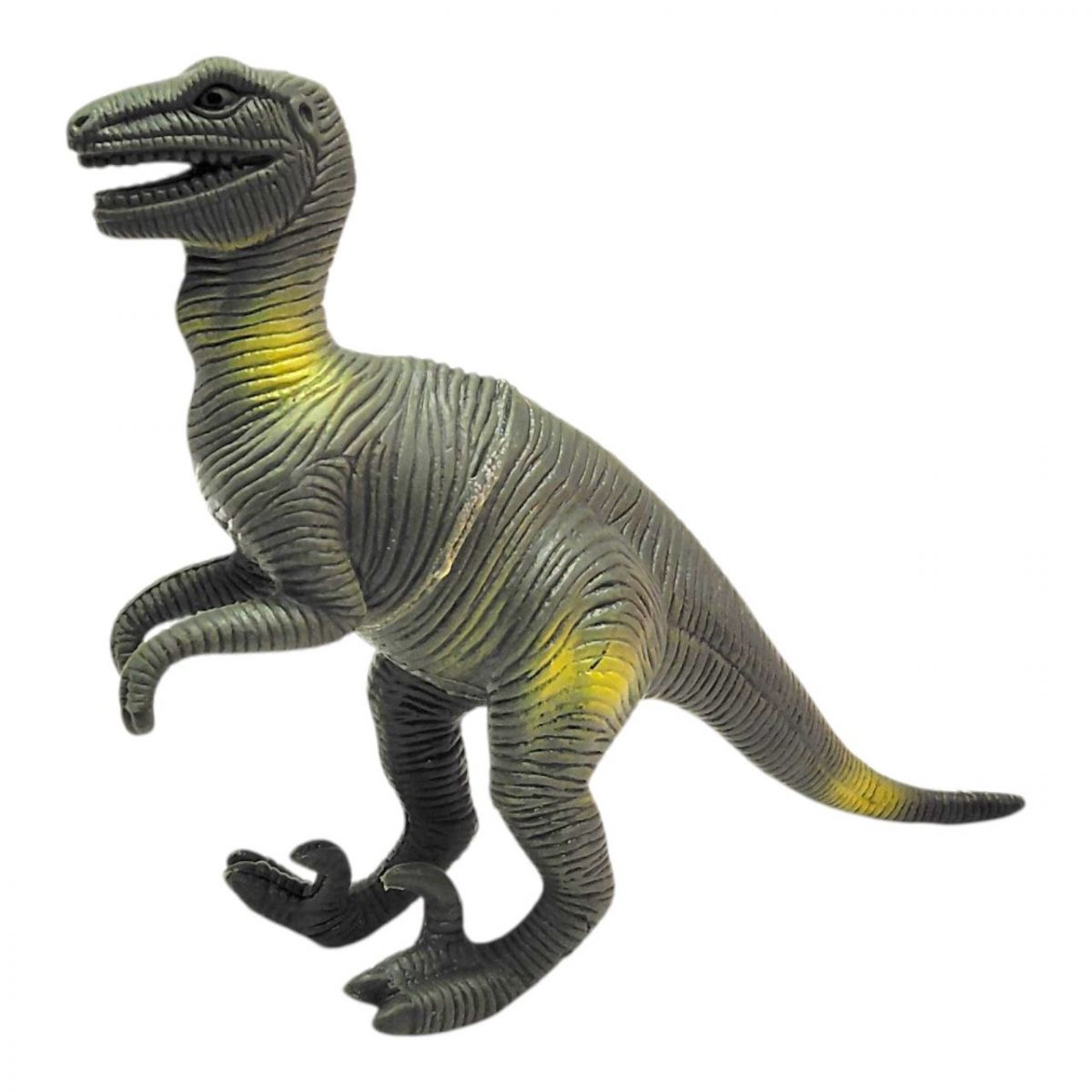 Гумовий динозавр "Dino World" (ХАКІ)  фото 1