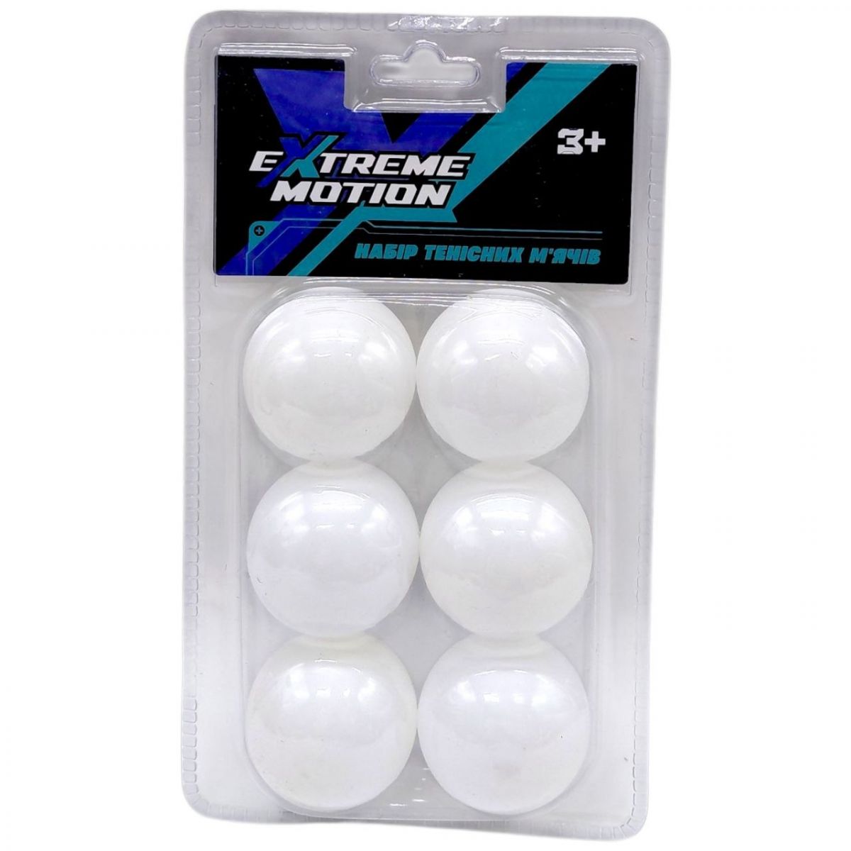 Мячи для настольного тенниса (6 шт.  на планшетке)  фото 1