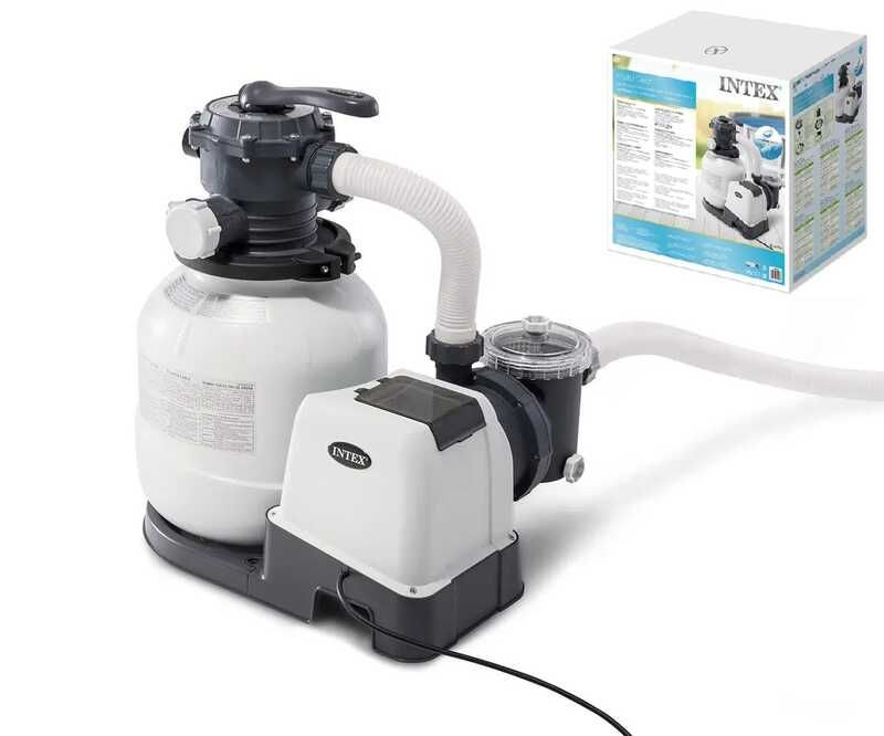 Intex Пісочний фильтр 7900л/год, 23кг  фото 1