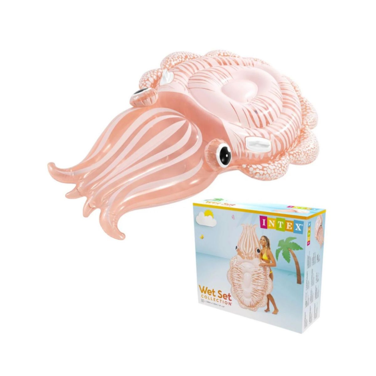 Надувной плот "Каракатица", возраст 6+) 198cmX132cm  фото 1