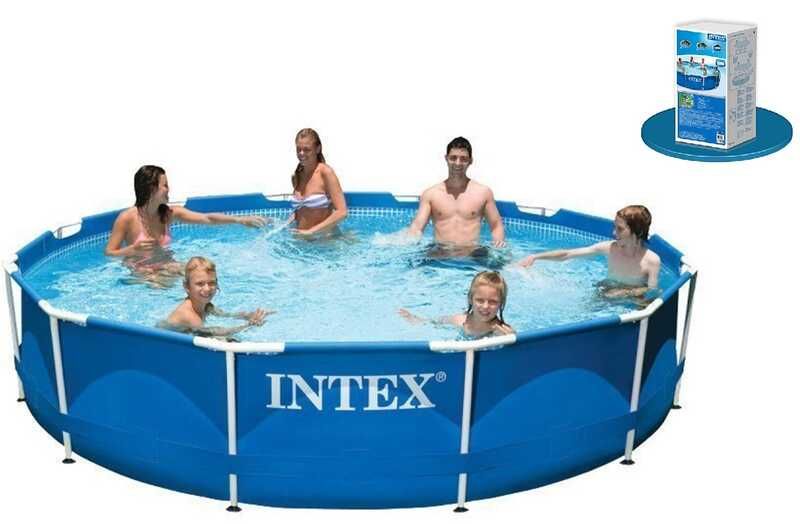 Intex Басейн каркас круглий, /6+років/, в коробці, 366*76см, 6,503 л  фото 1