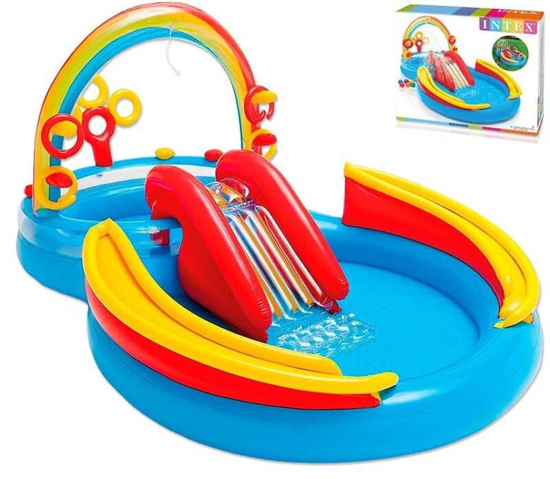 Intex Ігровий центр Веселка, 297х193х135 см, 428 л, 7,560 кг, від 3-х років  фото 1