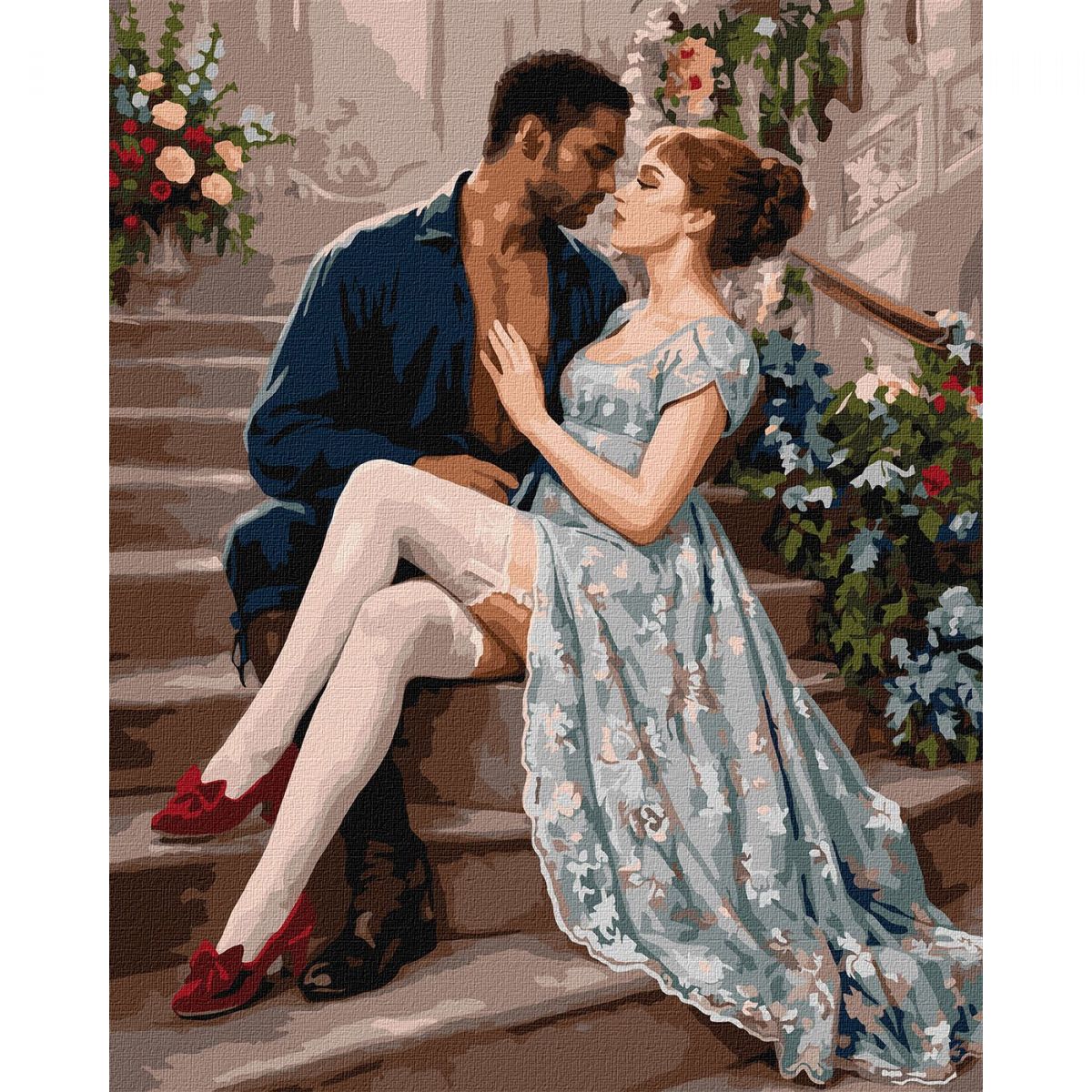 Картина по номерах з фарбами металік "Мереживо таємниць" 40х50см  фото 1