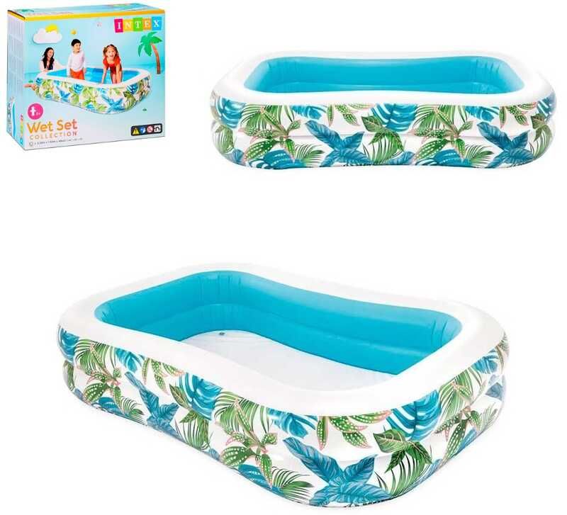 Intex Басейн дитячий надувний 229х152х48см, Об`єм води 600л  фото 1