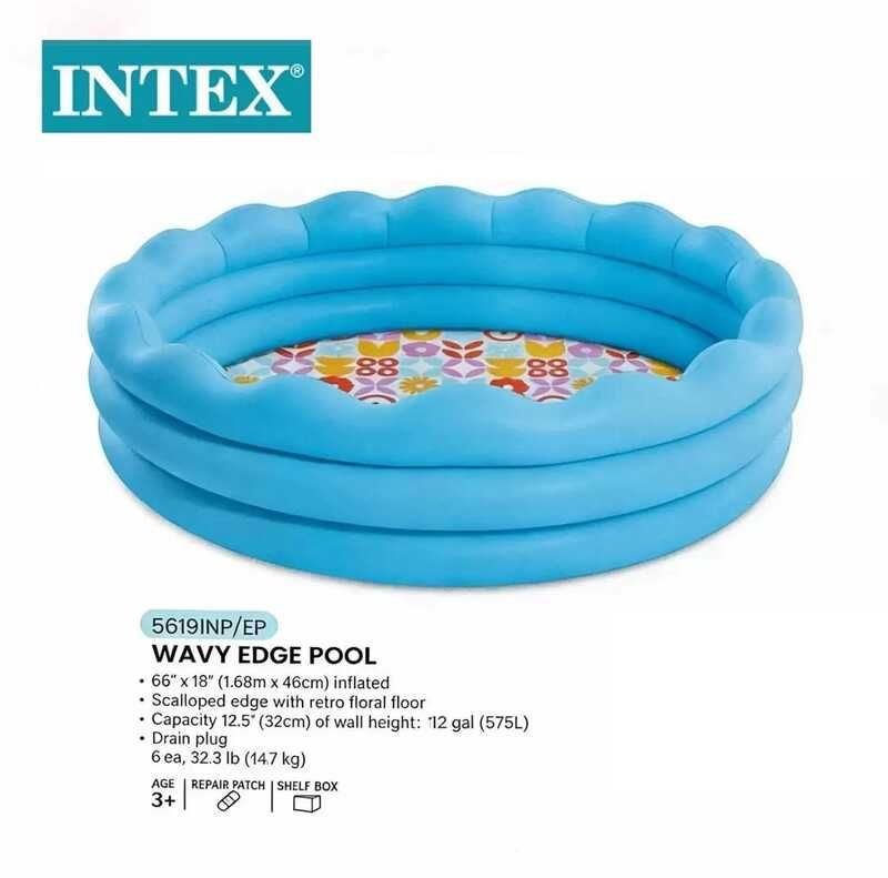 Intex Басейн розміром 168x46 см, обсяг 632 л, від 3 років  фото 1