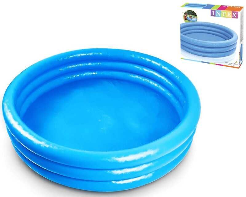 Intex Басейн Кристал (6) розміром 168х38см, обсяг: 581л, вага: 2,1 кг, від 3 років  фото 1