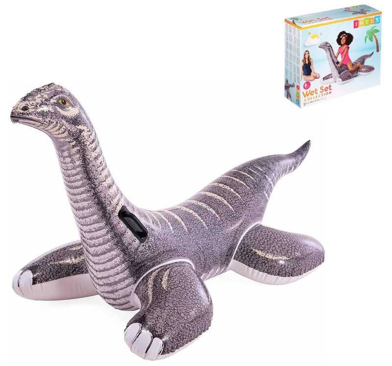 Intex Надувний плотик розмір 178 x 94см, Бронтозавр  фото 1