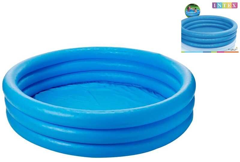 Intex Басейн Синій кристал (6) розміром 147х33см, об'ємом 324л, вагою 1,43кг, від 3 років  фото 1