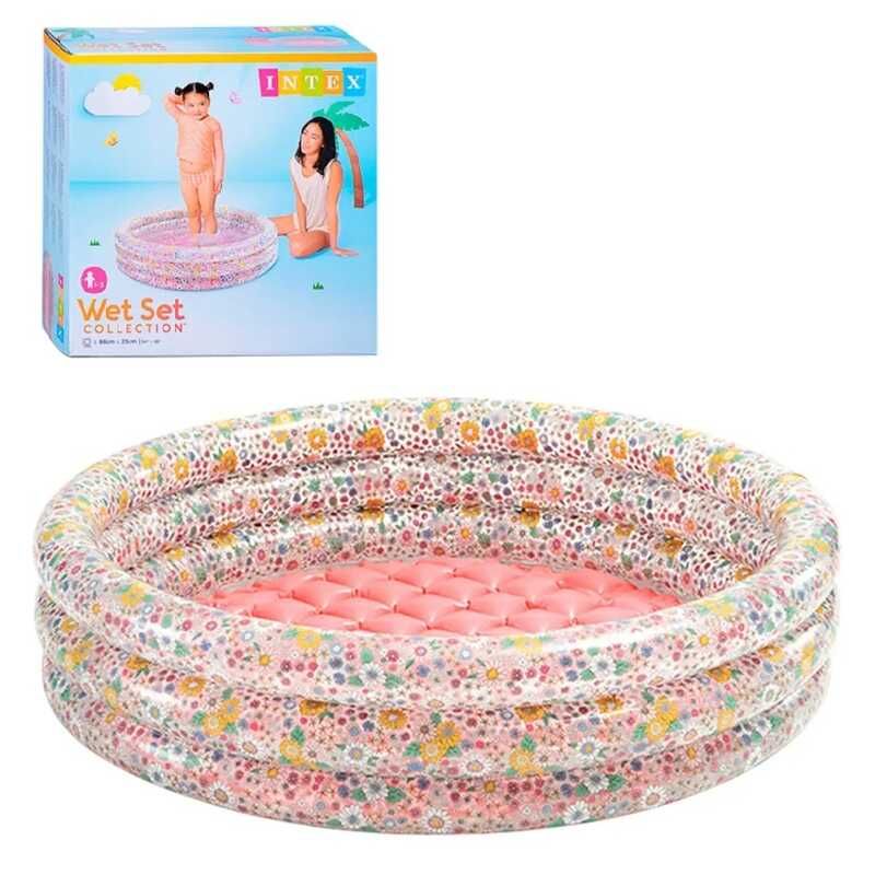 Intex Басейн дитячий Солодка Квітка, розмір 86x25см, об`єм 56л, від 3х років  фото 1