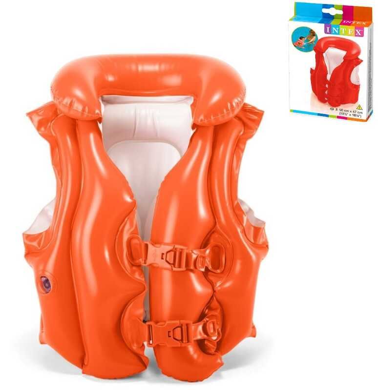 Intex Жилет Люкс (24) розміром 50х47см, від 3 до 6 років  фото 1